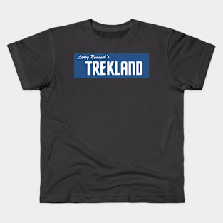 Larry Nemecek's Trekland Blue Kids T-Shirt